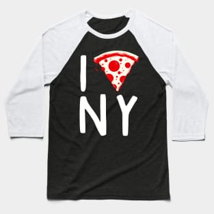 Funny New York Pizza Gifts Men Women Kids Pizza Baseball T-Shirt